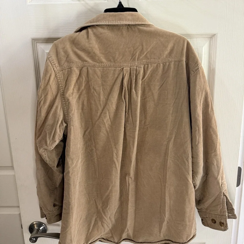 Levi's Men's Corduroy‎ Plaid Sherpa Lined Trucker Jacket M Outdoors See Descr